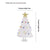 Christmas Gift Colored Glaze Christmas Tree Crafts Small Ornaments - Enfance-Heureuse