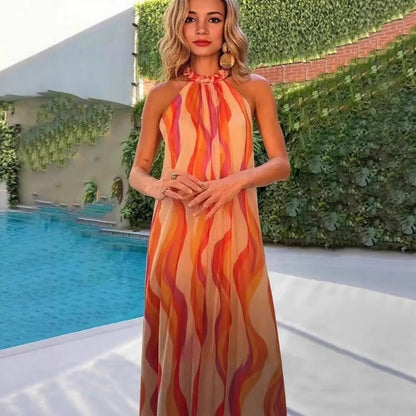 Robe dos nu élégante et confortable pour femme