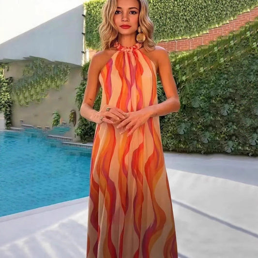 Robe dos nu élégante et confortable pour femme