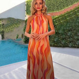 Robe dos nu élégante et confortable pour femme