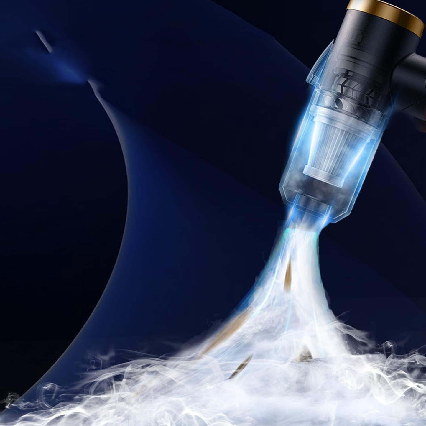 Vacuum Cleaner And Air Duster For Cars, Homes, Offices And Pets, High-power, Multi-nozzle Handheld Car Vacuum Cleaner. - Enfance-Heureuse