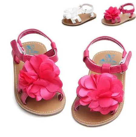 Chaussures pour bébé, chaussures de bébé, chaussures de princesse, chaussures de fond de tendon, chaussures pour tout-petits filles, sandales de printemps et d'automne - Enfance-Heureuse