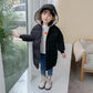 Children's down padded jacket thick mid-length - Enfance-Heureuse