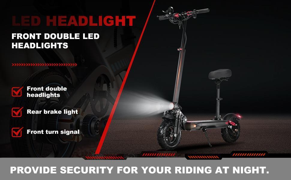 US Warehouse Long-lasting 800-watt Foldable High-power Electric Scooter For Sale - Enfance-Heureuse
