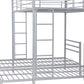 Full Over Twin Twin Size Bunk Bed With Built-in Shelf - Enfance-Heureuse