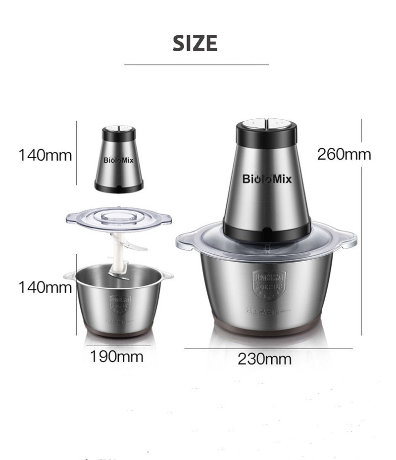 Two-speed meat mincer - Enfance-Heureuse