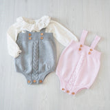 Knitted baby onesies - Enfance-Heureuse