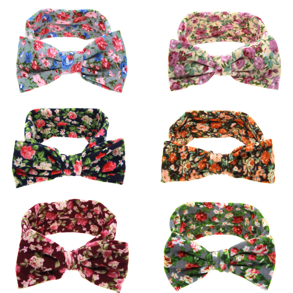 Floral children hairband - Enfance-Heureuse
