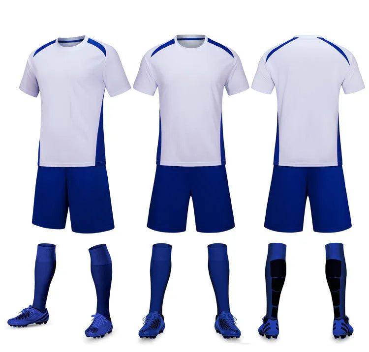 Costume de formation de football pour adultes et enfants