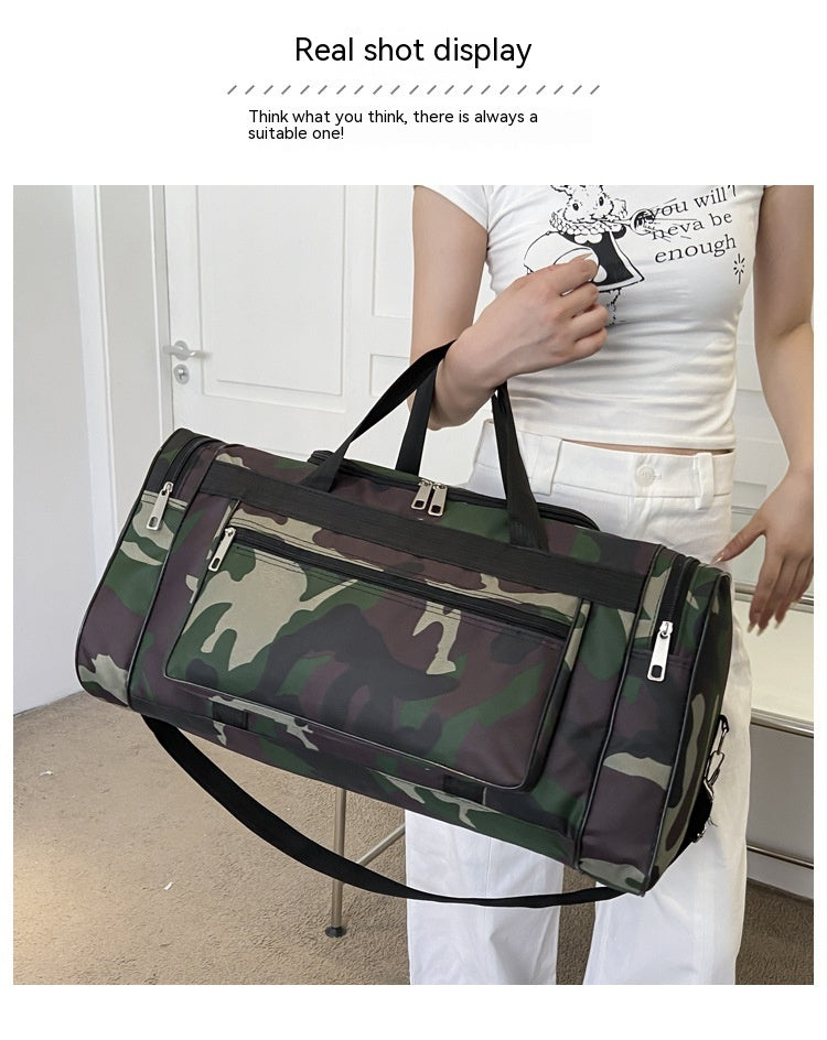 Multifunctional Large Capacity Camouflage Luggage Bag - Enfance-Heureuse