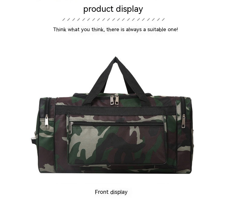 Multifunctional Large Capacity Camouflage Luggage Bag - Enfance-Heureuse