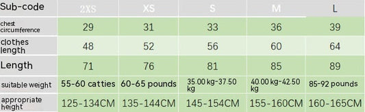 Combinaison de couleur assortie pour enfants