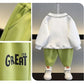 Boys Sweater Suit Clothes Fashionable Children Korean Style - Enfance-Heureuse