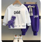 Boys Sweater Suit Clothes Fashionable Children Korean Style - Enfance-Heureuse