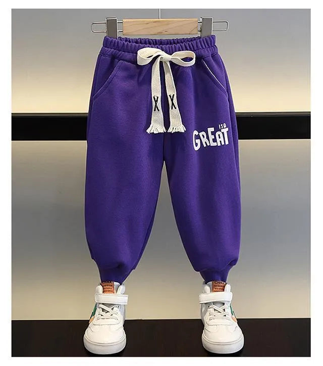 Boys Sweater Suit Clothes Fashionable Children Korean Style - Enfance-Heureuse