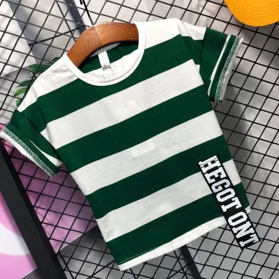 Children's Clothing Boys' Short Sleeve Suit - Enfance-Heureuse