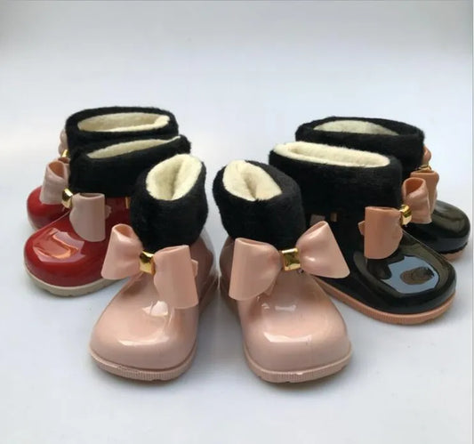 Enfants Arc Pluie Bottes Bébé En Caoutchouc Chaussures - Enfance-Heureuse
