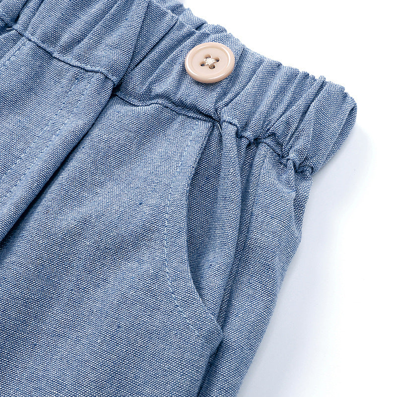 Ensemble short et nœud papillon pour garçon