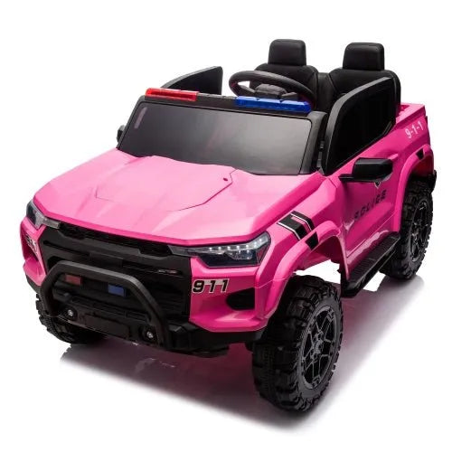 24V Two-seater Electric Pickup Truck For Kids, Kids Toys With Parent Remote Control, 4WD 800W Motor, Two Seat Belts,Suitable For Children Over 3 Years Old. - Enfance-Heureuse