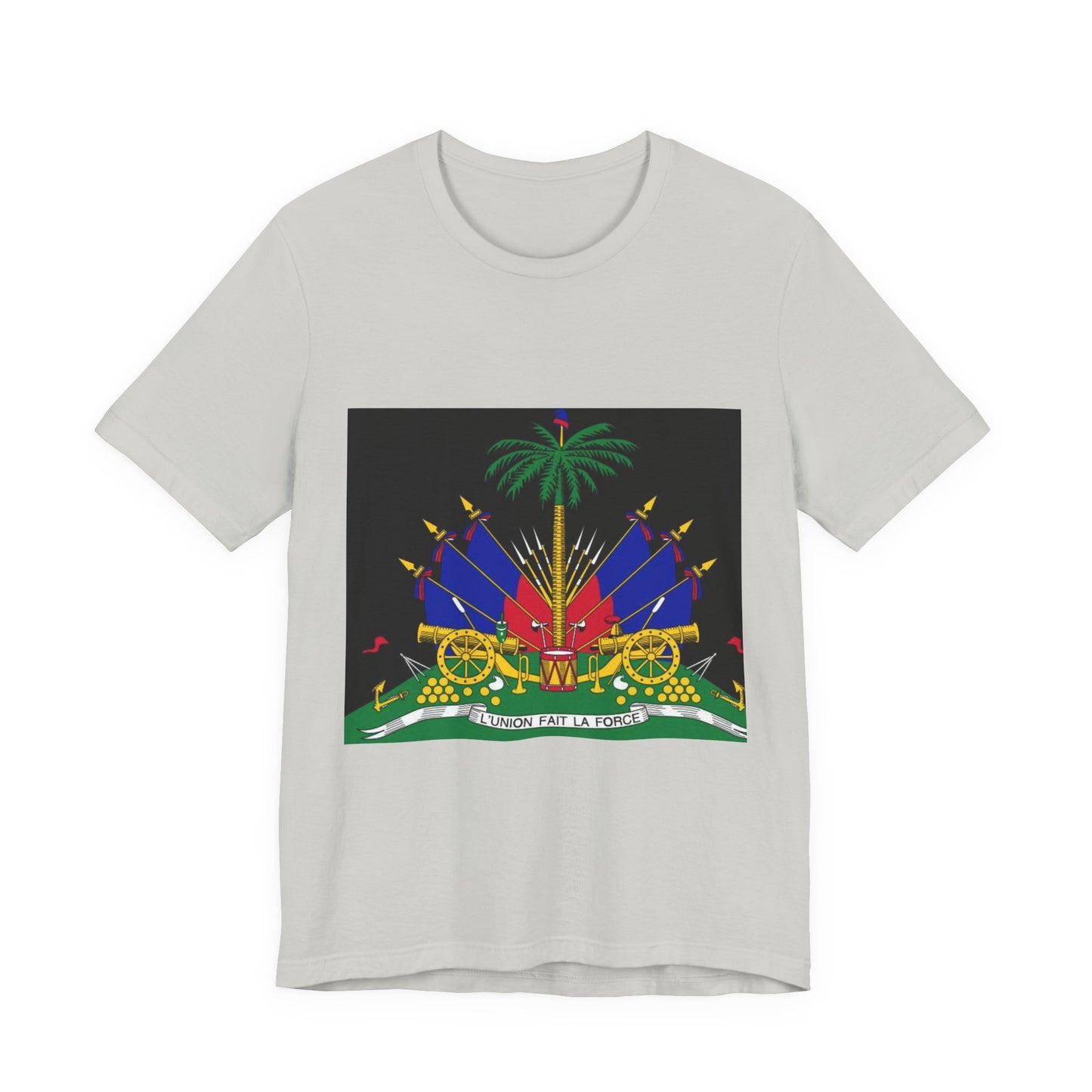 Haiti Coat of Arms T-Shirt — Haitian Flag & Emblem Graphic Tee