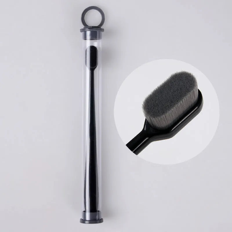 Brosse à dents ultra-fine à poils super doux, brosse de nettoyage en profondeur portable pour outils de soins bucco-dentaires, soins des dents, nettoyage buccal, voyage