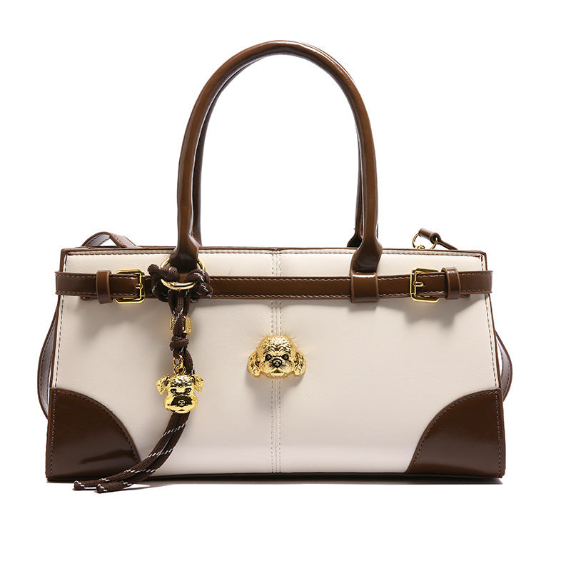 Women's Fashion Colorblock Shoulder Bag - Enfance-Heureuse