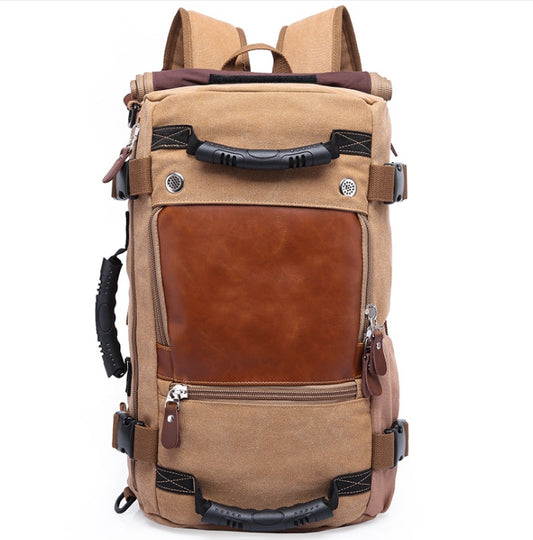 KAKA Brand Stylish Travel Large Capacity Backpack Male Luggage Shoulder Bag Computer Backpacking Men Functional Versatile Bags - Enfance-Heureuse