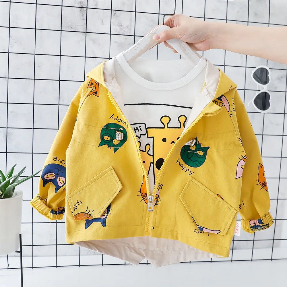 Radish printed children jacket - Enfance-Heureuse