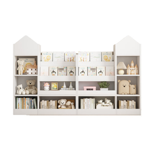 Children's Wooden Bookshelf - Enfance-Heureuse