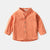 Boys stand collar solid color shirt - Enfance-Heureuse