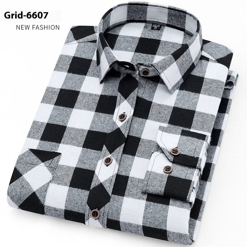 Fashionable All-matching Jacket Shirt Men's Clothing - Enfance-Heureuse