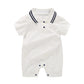 Baby clothes solid color romper - Enfance-Heureuse