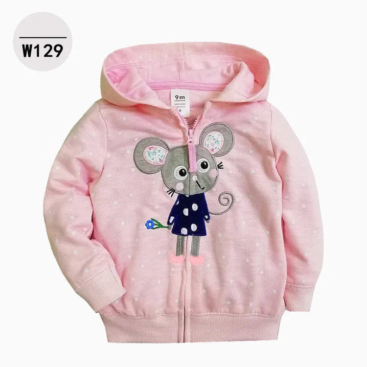Sweat à capuche zippé pour enfant