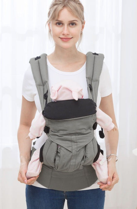 Baby Carrier Multifunction Breathable Infant Carrier Backpack Kid Carriage Toddler Baby Sling Wrap Suspenders - Enfance-Heureuse