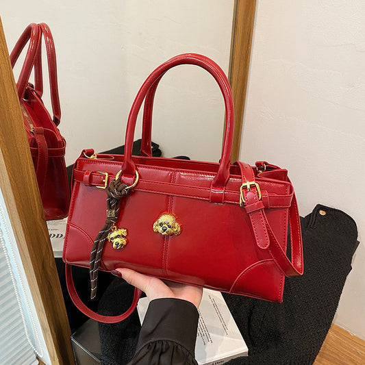 Women's Fashion Colorblock Shoulder Bag - Enfance-Heureuse