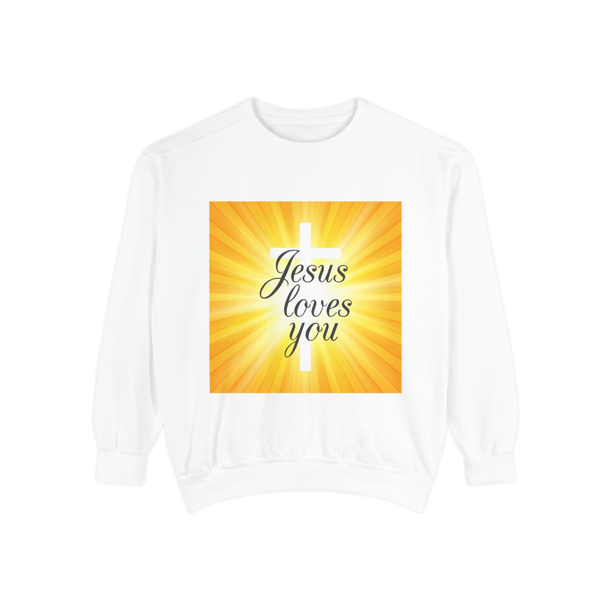 Unisex Garment-Dyed Sweatshirt - Enfance-Heureuse