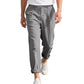 American Linen Men's Casual Pants Summer Loose Straight - Enfance-Heureuse