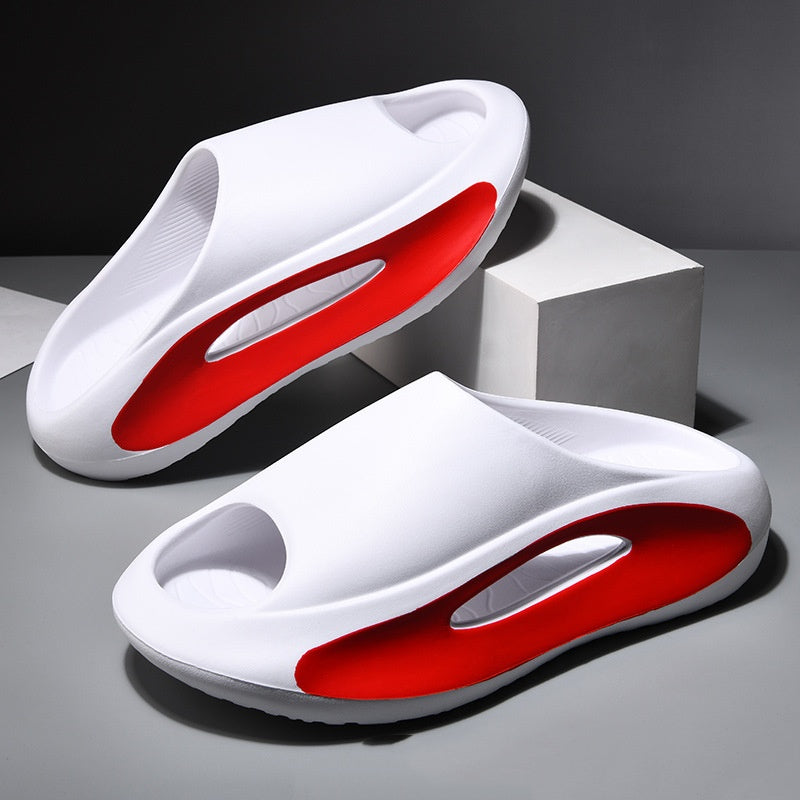 Ins Slippers Women Men Peep Toe Slipper Summer Hollow Unisex Sports Beach Shoes - Enfance-Heureuse