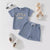 Baby Boy Short Sleeve Shorts Two-piece Set Casual And Comfortable Suit - Enfance-Heureuse
