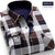 Thickened Velvet Padded Shirt Thermal Plaid - Enfance-Heureuse