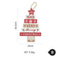 Christmas Wooden English Blessing Listing Wall Decorations - Enfance-Heureuse