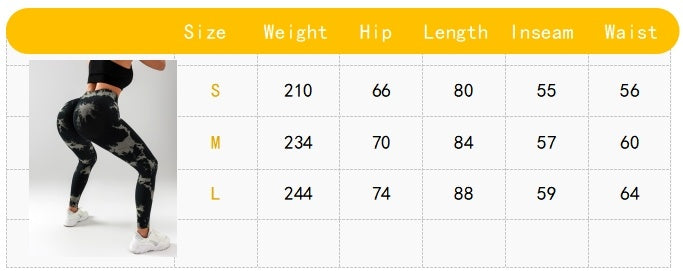 2 Pack Tie Dye Workout Seamless Leggings For Women High Waist Gym Leggings Yoga Pants, Seamless Leggings For Women High Waist Yoga Pants, Scrunch Butt Lifting Elastic Tights - Enfance-Heureuse