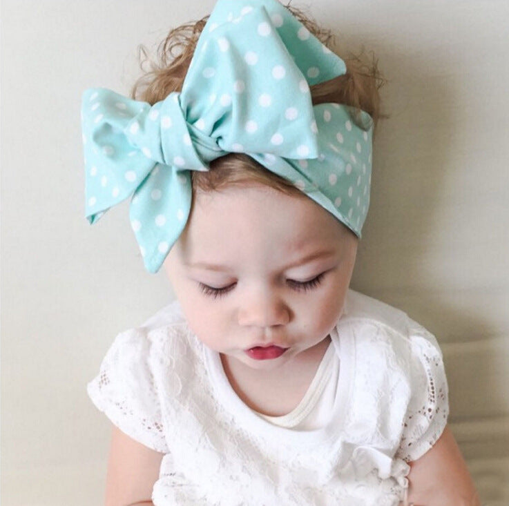 Hair tie baby lace bow hair accessories - Enfance-Heureuse