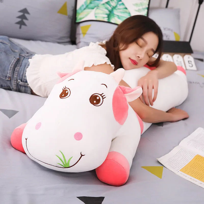 Cow plush toy pillow - Enfance-Heureuse