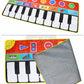 148 * 60cm children''s super large piano music blanket baby dance blanket music carpet piano game mat cross border - Enfance-Heureuse