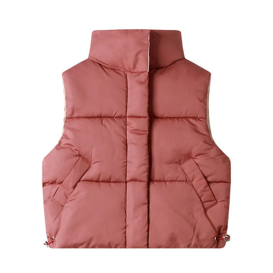 Children's down cotton vest - Enfance-Heureuse