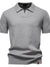 Men's Classic Textured Short Sleeve Polo Shirt - Enfance-Heureuse