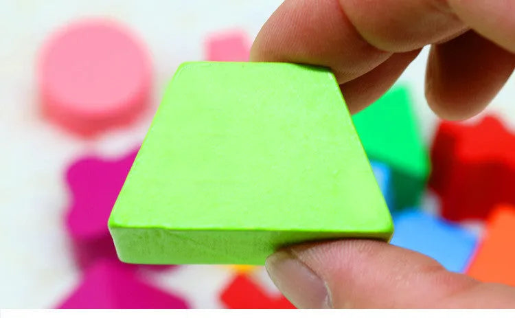 Forme correspondant blocs de construction - Enfance-Heureuse