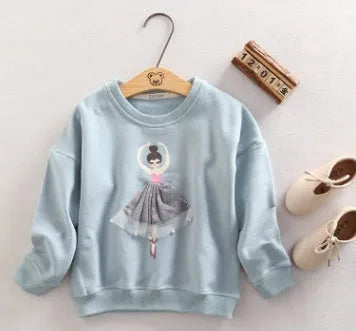 Spring new Korean children's clothing sweater plus velvet children's sweater cartoon casual girl sweater sports boy jacket - Enfance-Heureuse