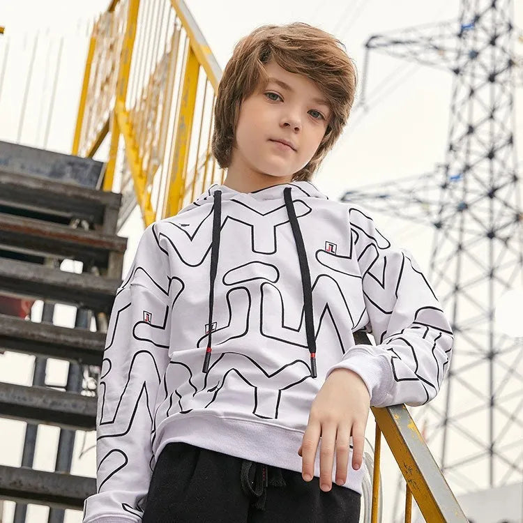 Printed fashion sports children's wear - Enfance-Heureuse